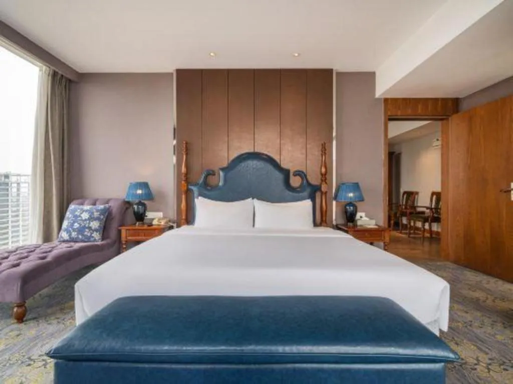 Bed in Hengding Century Hotel Chengdu