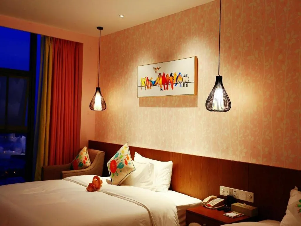 Bed in Hengding Century Hotel Chengdu