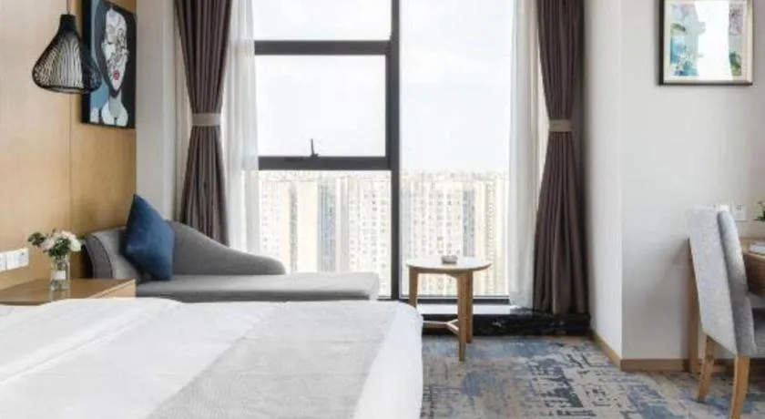 Bed in Hengding Century Hotel Chengdu