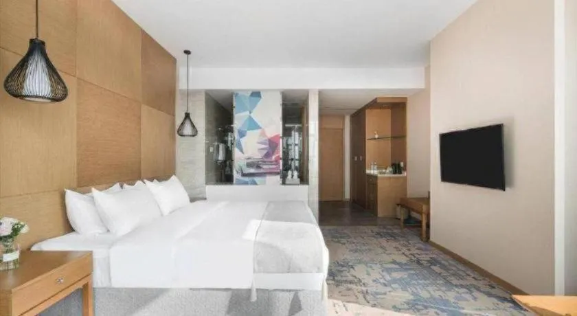 Bed in Hengding Century Hotel Chengdu