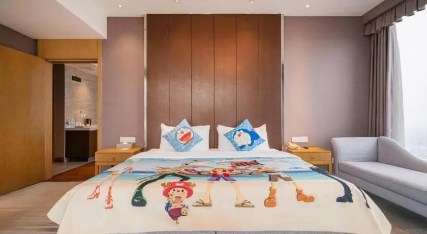 Bed in Hengding Century Hotel Chengdu