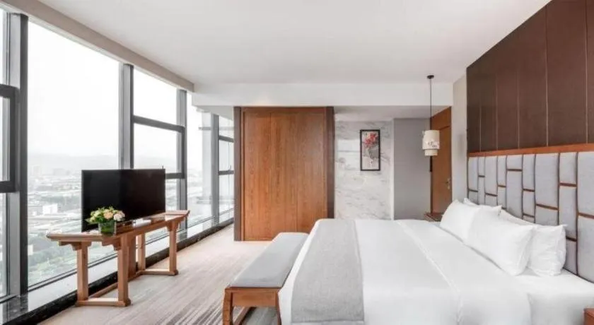 Bed in Hengding Century Hotel Chengdu