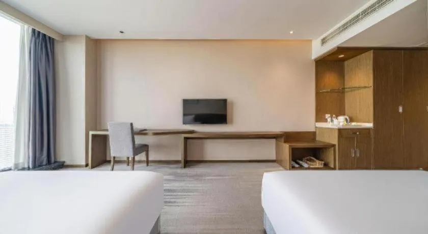 Bed in Hengding Century Hotel Chengdu