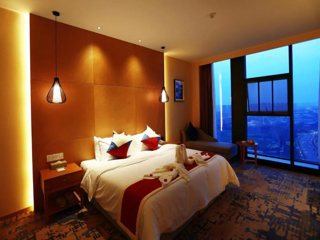 Bed in Hengding Century Hotel Chengdu