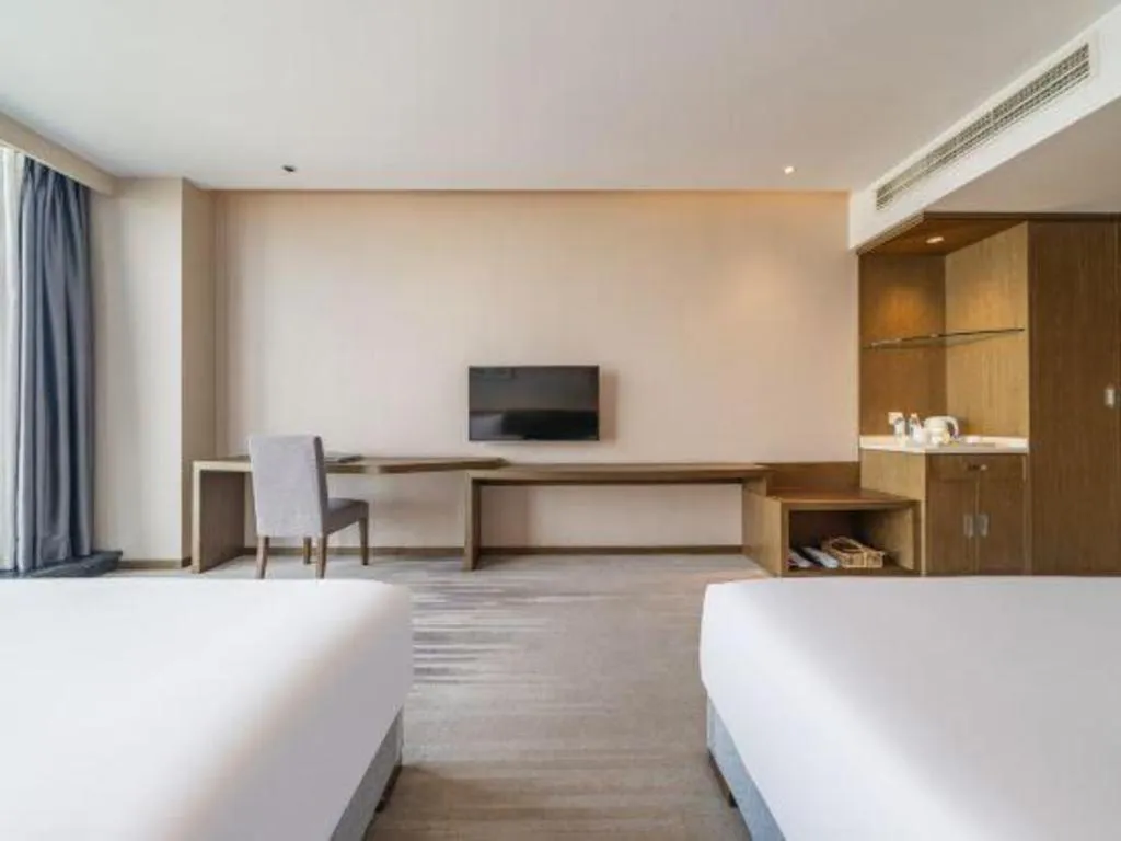 Bed in Hengding Century Hotel Chengdu