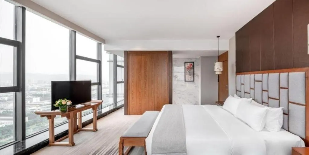 Bed in Hengding Century Hotel Chengdu