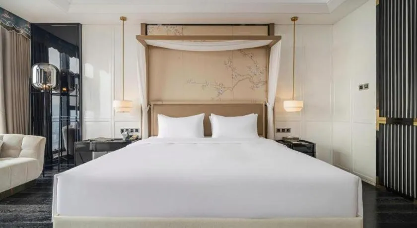 Bed in Hengding Century Hotel Chengdu