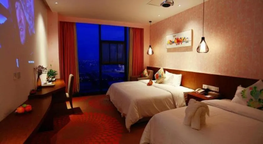 Bed in Hengding Century Hotel Chengdu