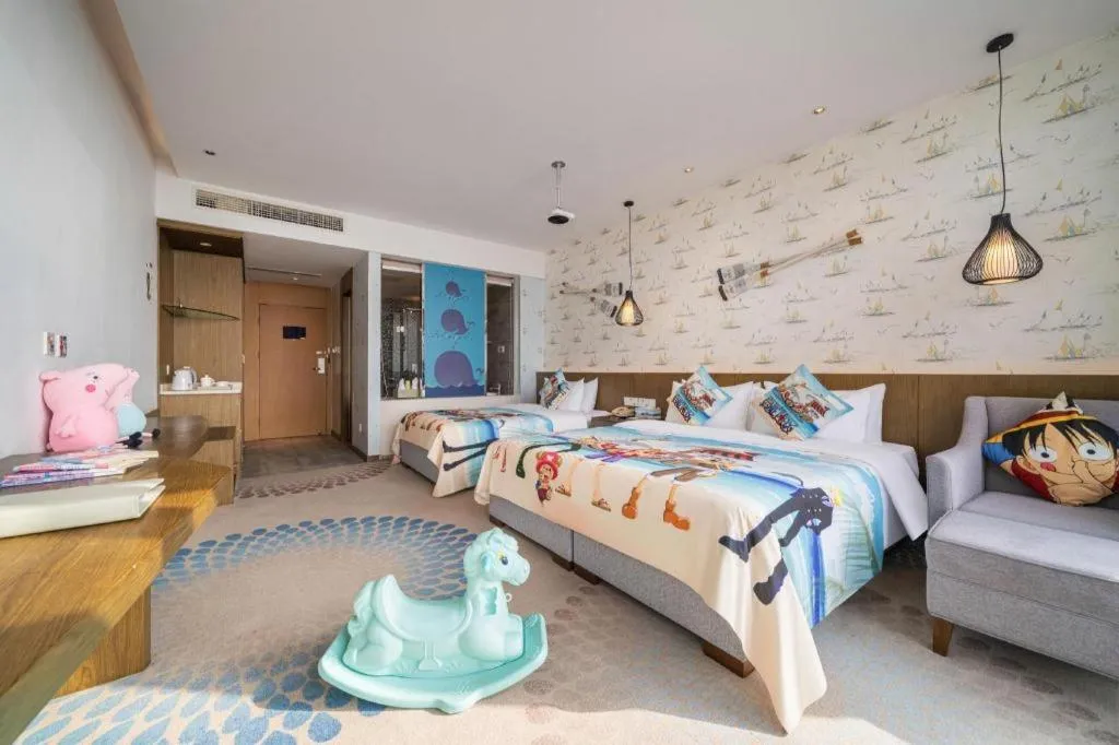 Bed in Hengding Century Hotel Chengdu