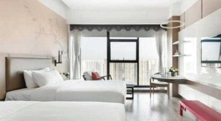 Bed in Hengding Century Hotel Chengdu