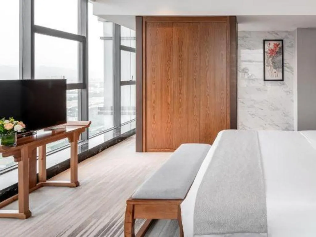 Bed in Hengding Century Hotel Chengdu