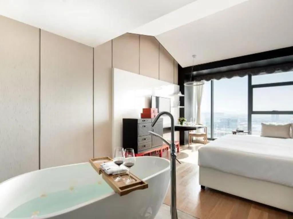 Bed in Hengding Century Hotel Chengdu