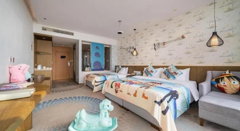 Bed in Hengding Century Hotel Chengdu