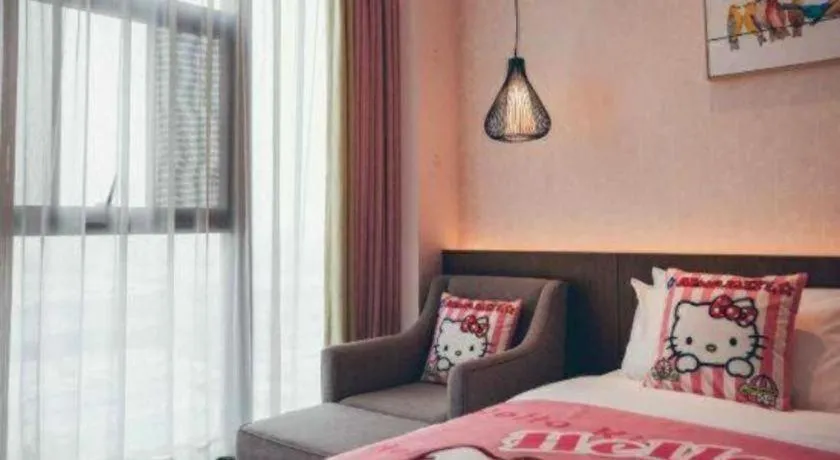 Bed in Hengding Century Hotel Chengdu