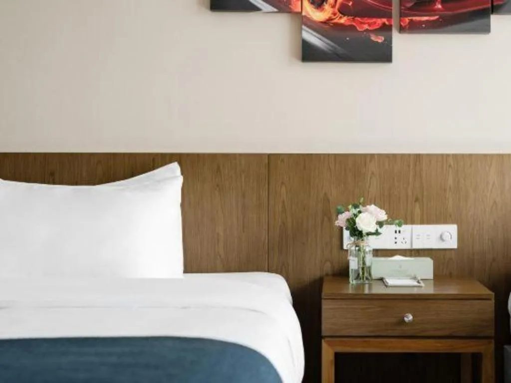 Bed in Hengding Century Hotel Chengdu