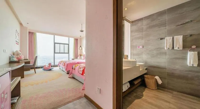 Bed in Hengding Century Hotel Chengdu