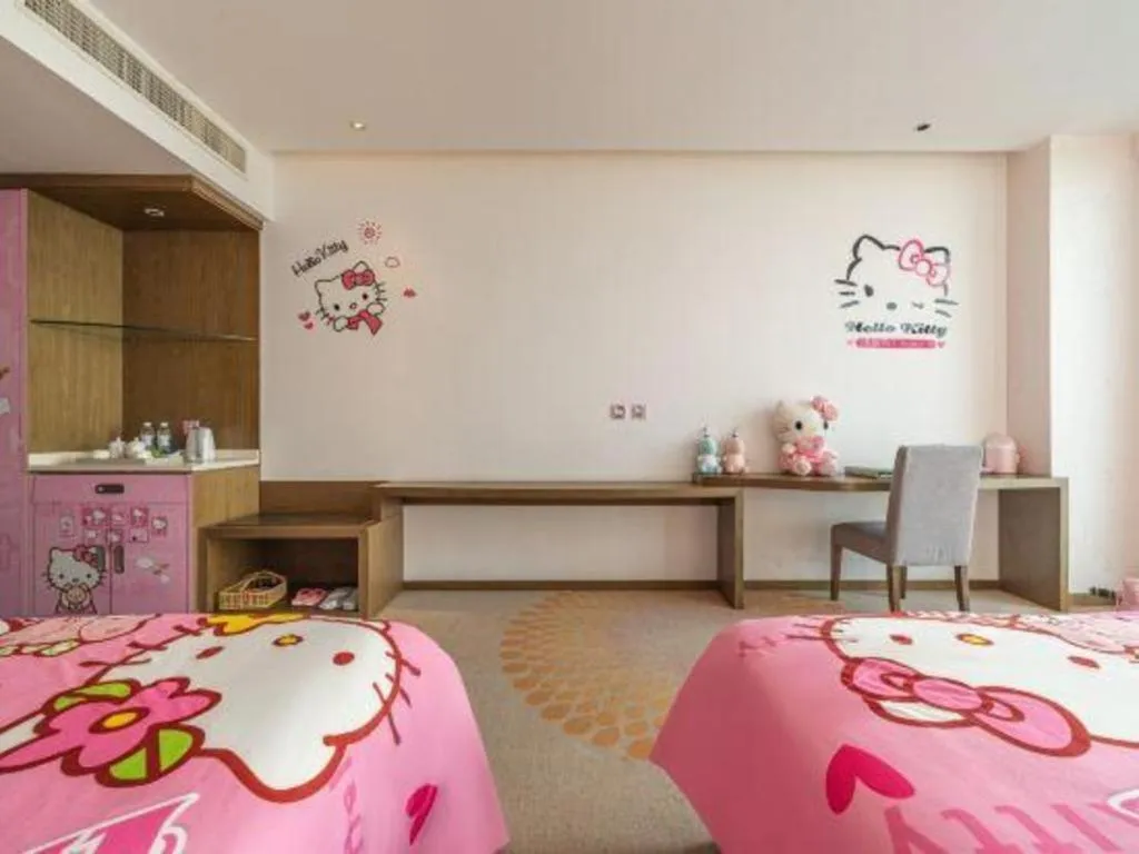 Bed in Hengding Century Hotel Chengdu