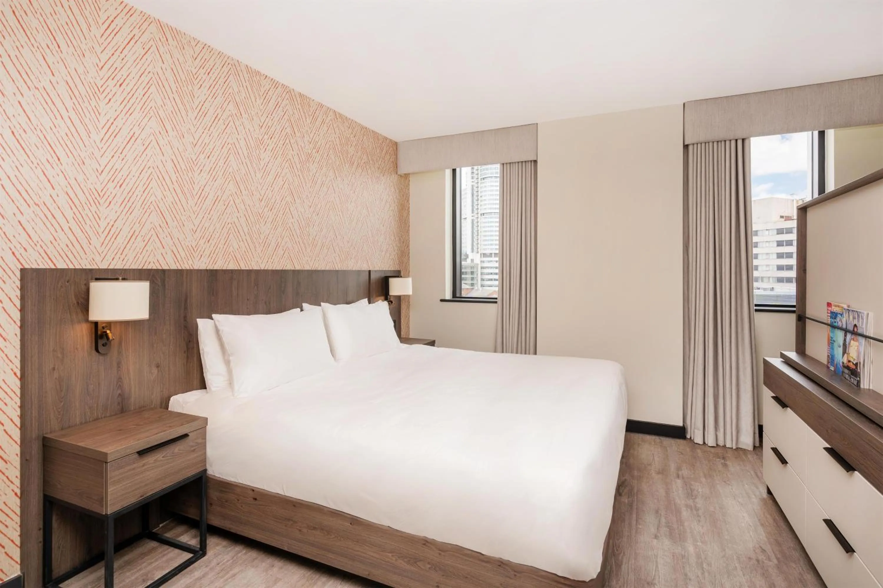 Photo of the whole room, Bed in Hyatt House Leeds