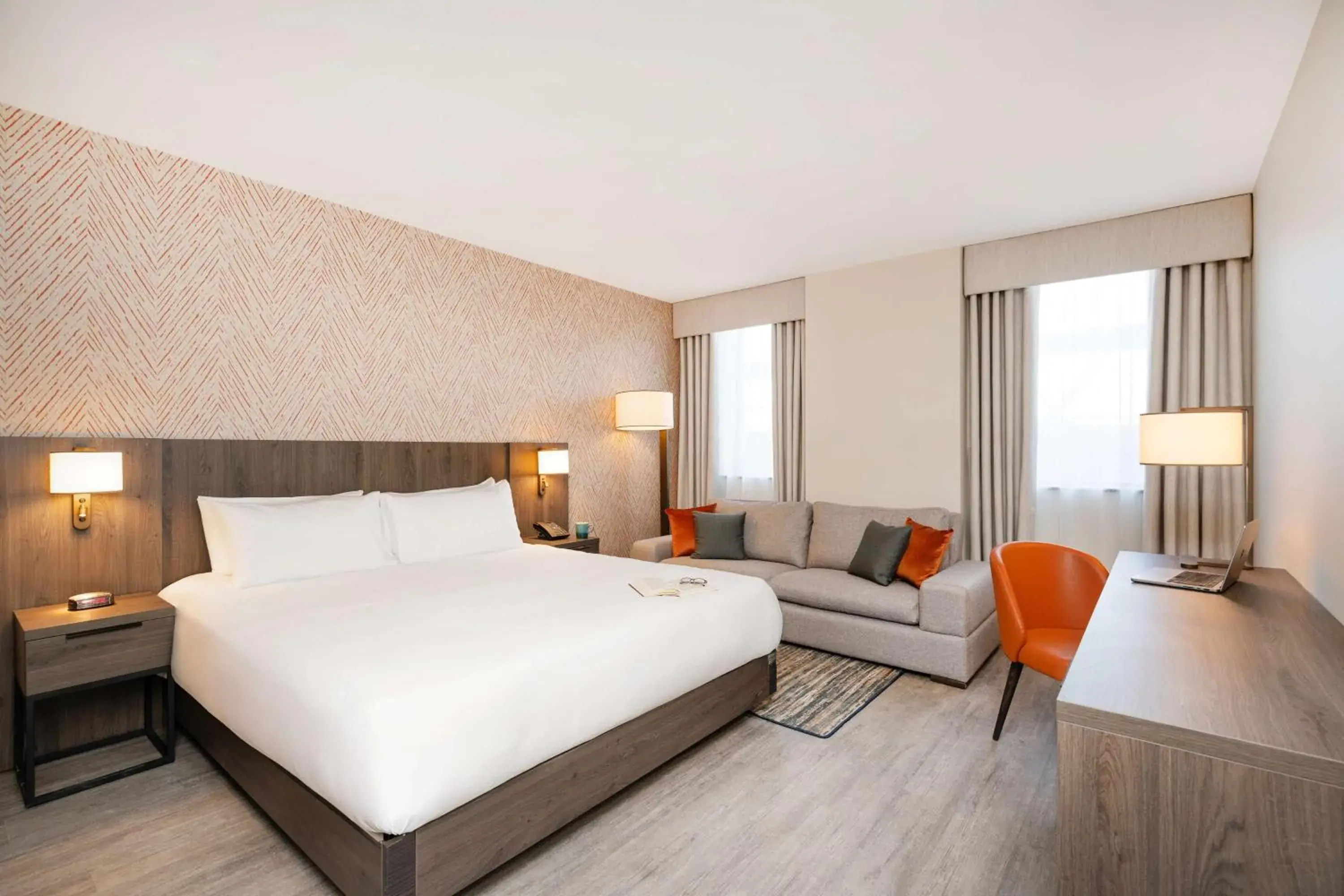 Bedroom, Bed in Hyatt House Leeds Bedroom, Bed in Hyatt House Leeds