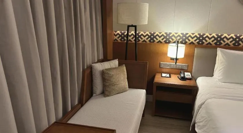 Bed in La Fountain Hotel & Resort Sanya