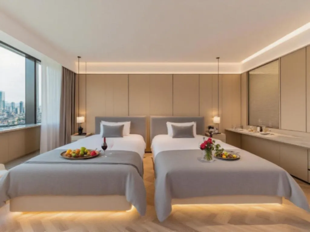 Bed in Magnotel Hotel Huizhou South Station Branch