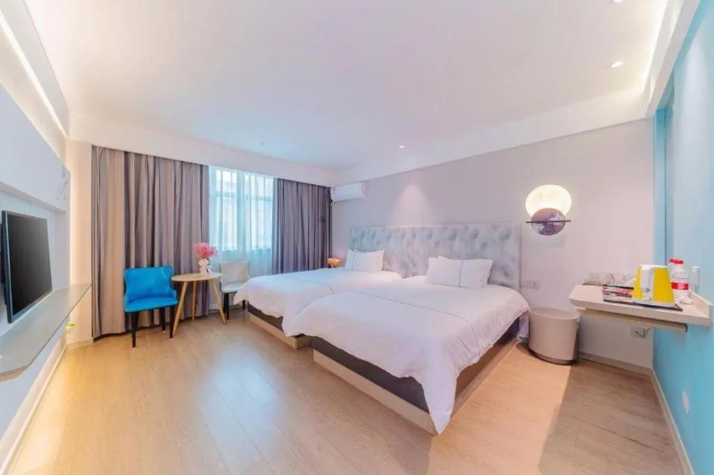 Bed in Magnotel Hotel Huizhou South Station Branch