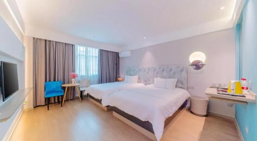 Bed in Magnotel Hotel Huizhou South Station Branch