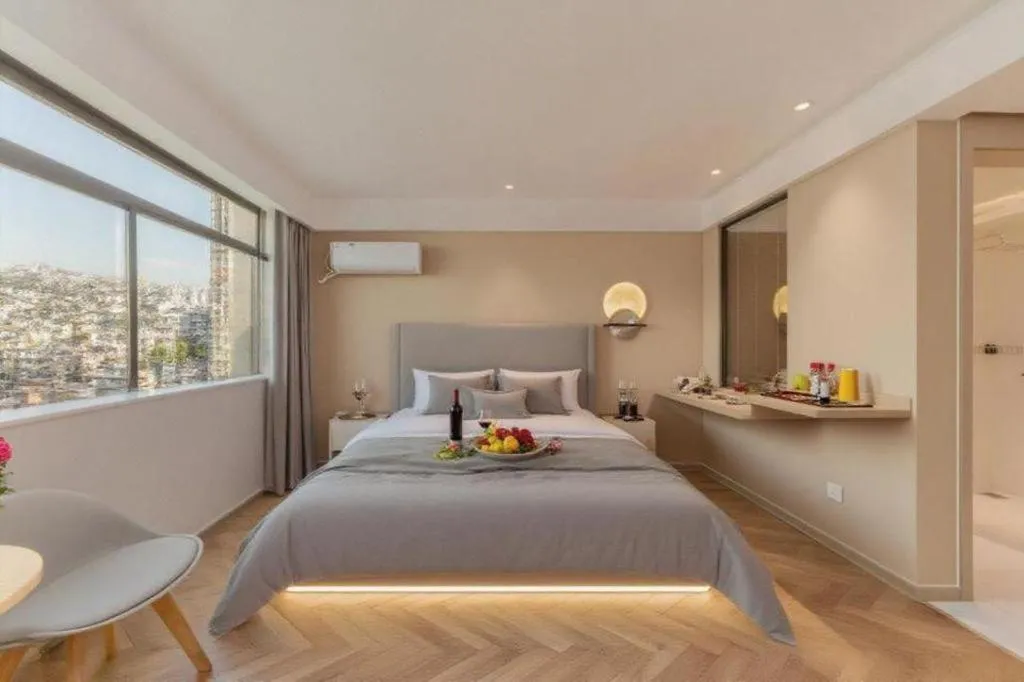 Bed in Magnotel Hotel Huizhou South Station Branch