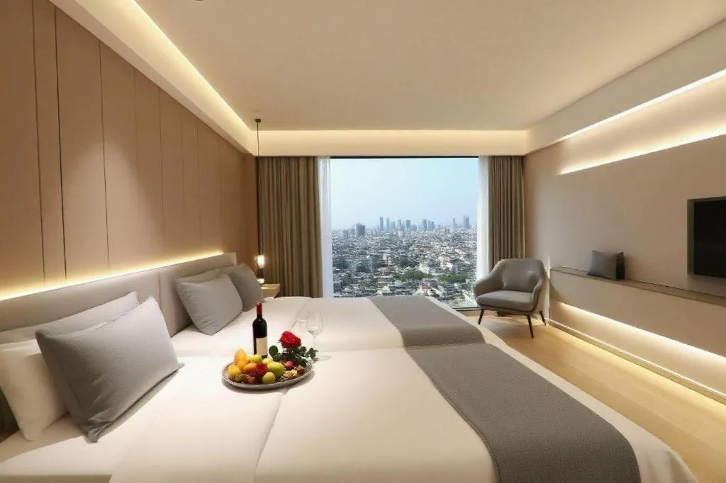 Bed in Magnotel Hotel Huizhou South Station Branch