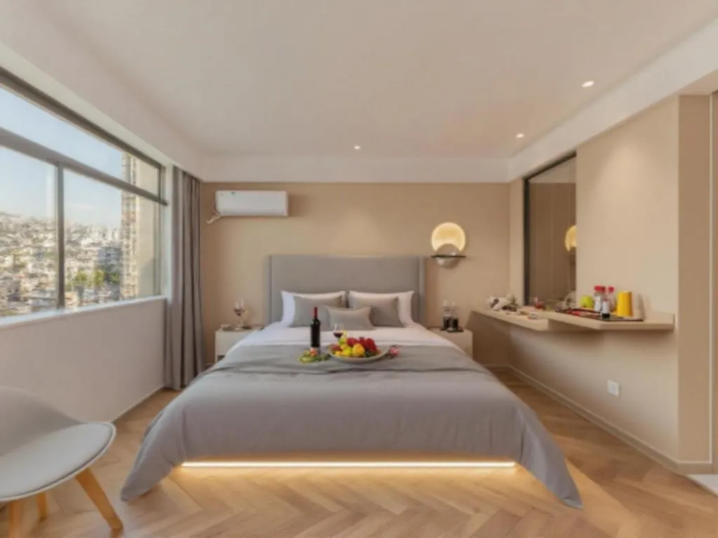 Bed in Magnotel Hotel Huizhou South Station Branch