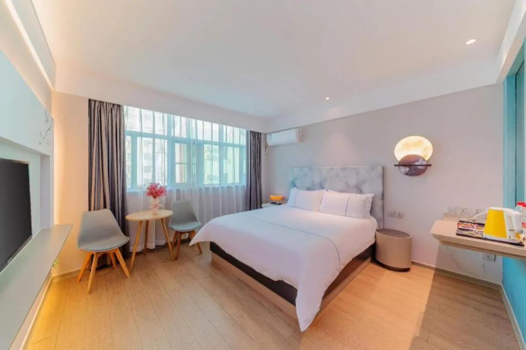Bed in Magnotel Hotel Huizhou South Station Branch