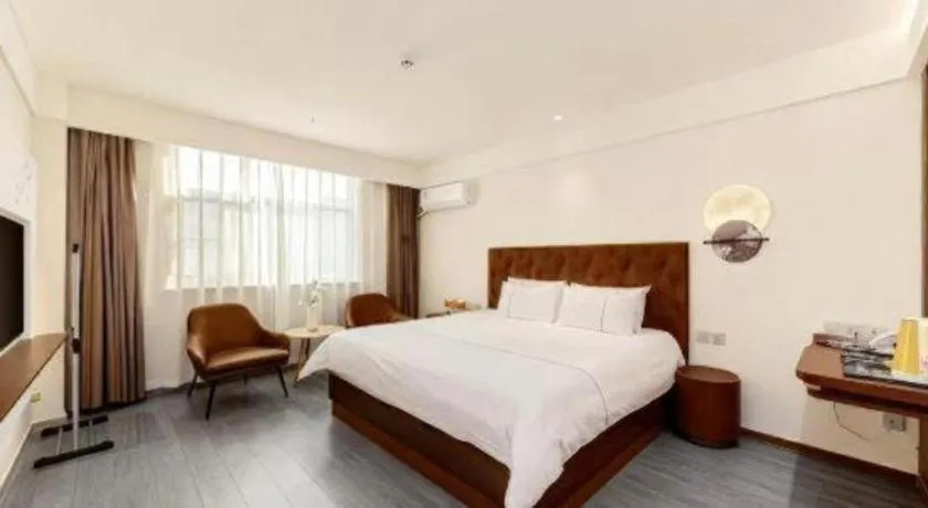 Bed in Magnotel Hotel Huizhou South Station Branch
