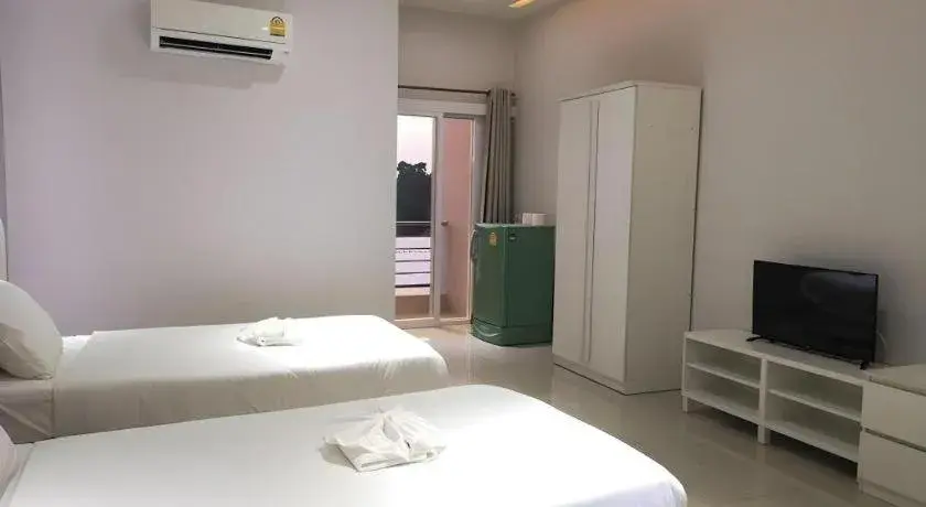 Bed in River Residence Saraburi Hotel Bed in River Residence Saraburi Hotel