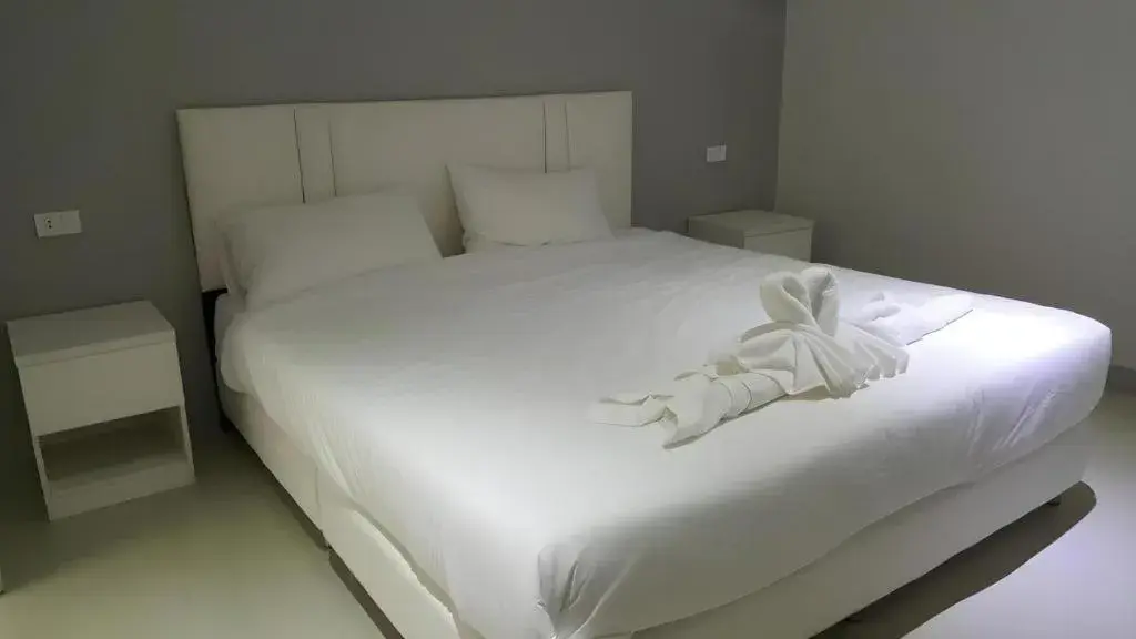 Bed in River Residence Saraburi Hotel Bed in River Residence Saraburi Hotel