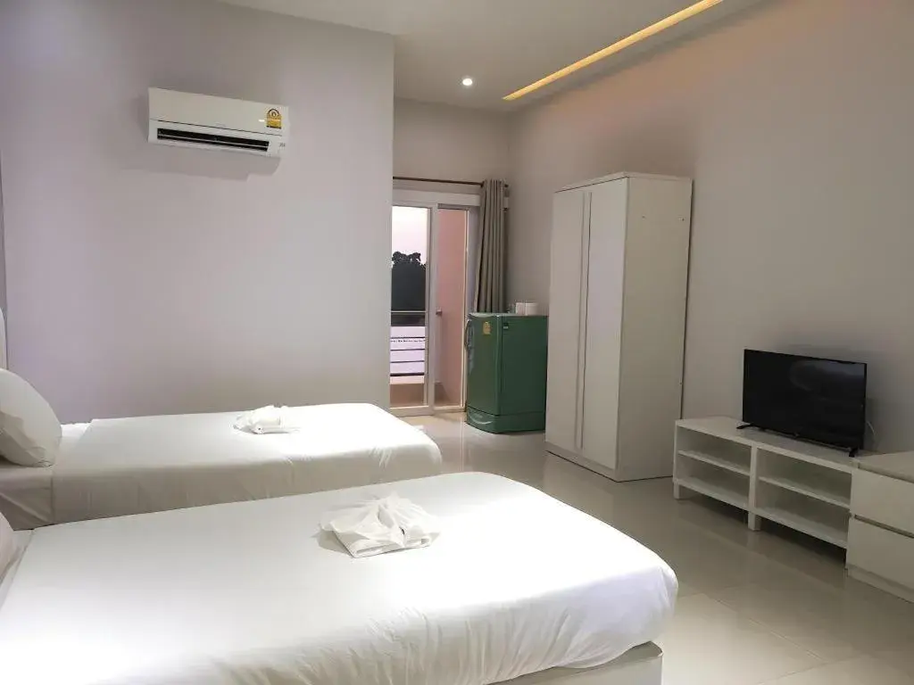 Bed in River Residence Saraburi Hotel Bed in River Residence Saraburi Hotel