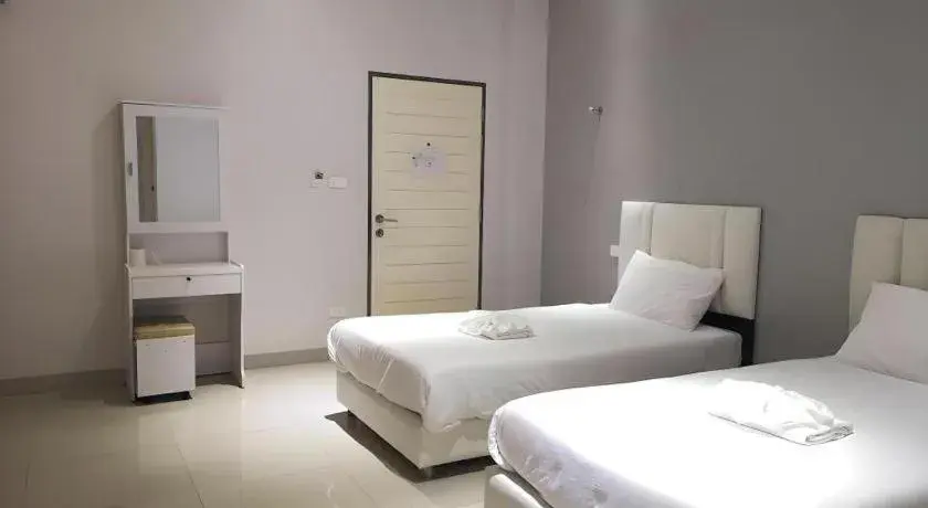 Bed in River Residence Saraburi Hotel Bed in River Residence Saraburi Hotel