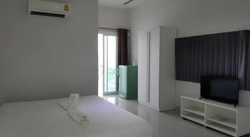 Bed in River Residence Saraburi Hotel Bed in River Residence Saraburi Hotel