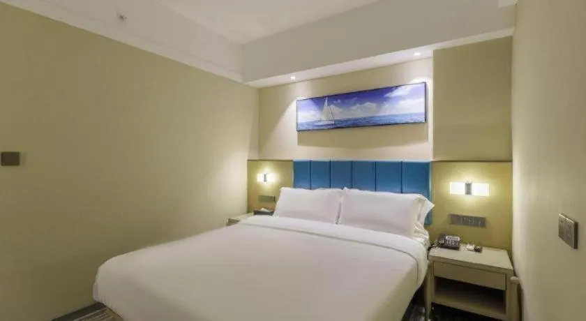 Bed in Jingtu hotel zhanjiang dingsheng plaza store