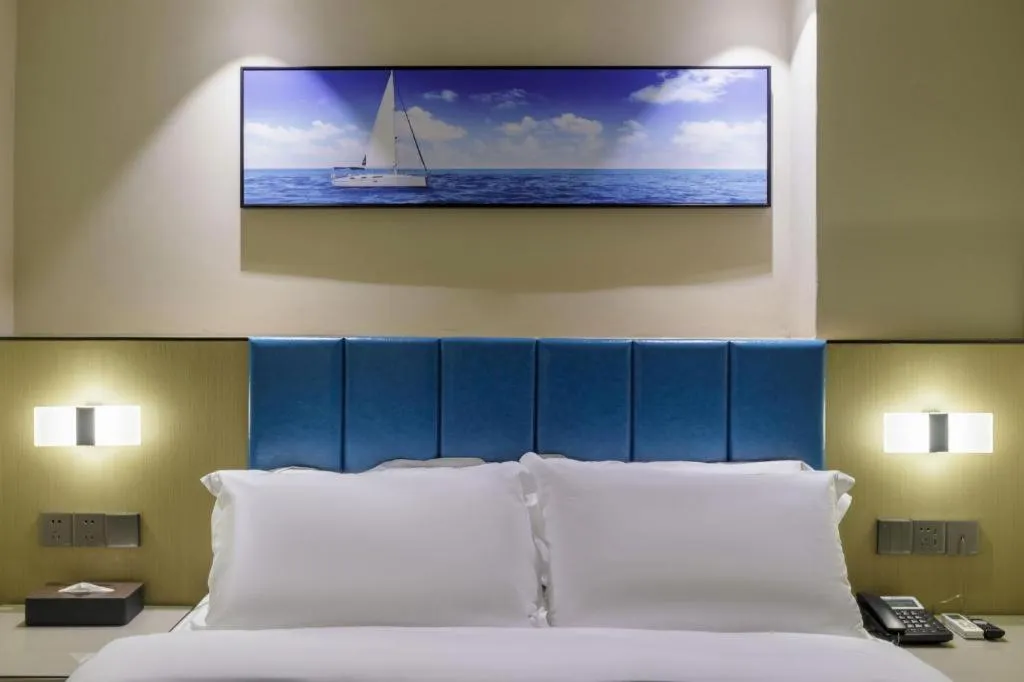Bed in Jingtu hotel zhanjiang dingsheng plaza store