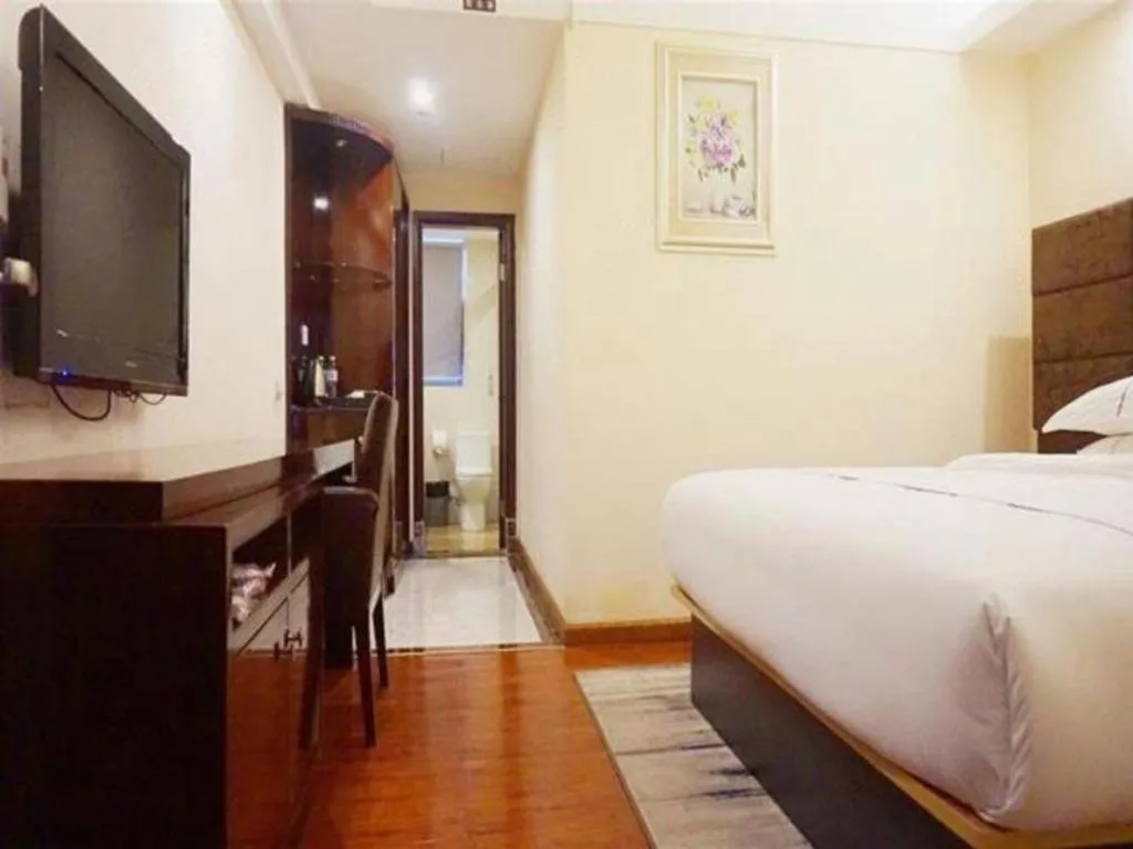 Bed in Jingtu hotel zhanjiang dingsheng plaza store