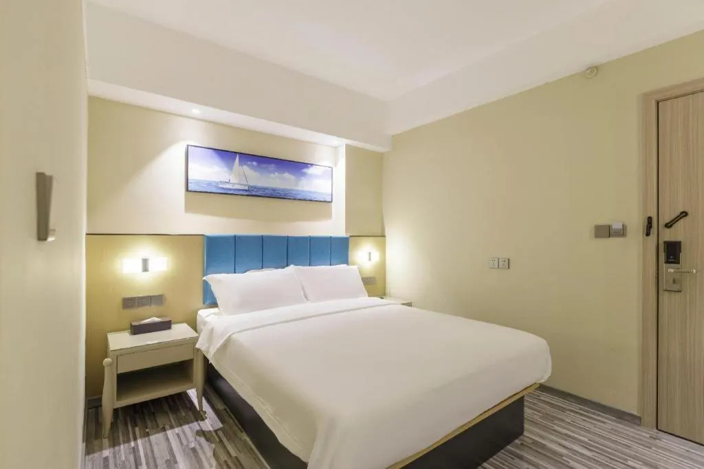 Bed in Jingtu hotel zhanjiang dingsheng plaza store