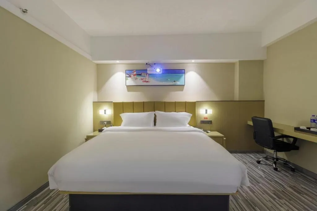 Bed in Jingtu hotel zhanjiang dingsheng plaza store