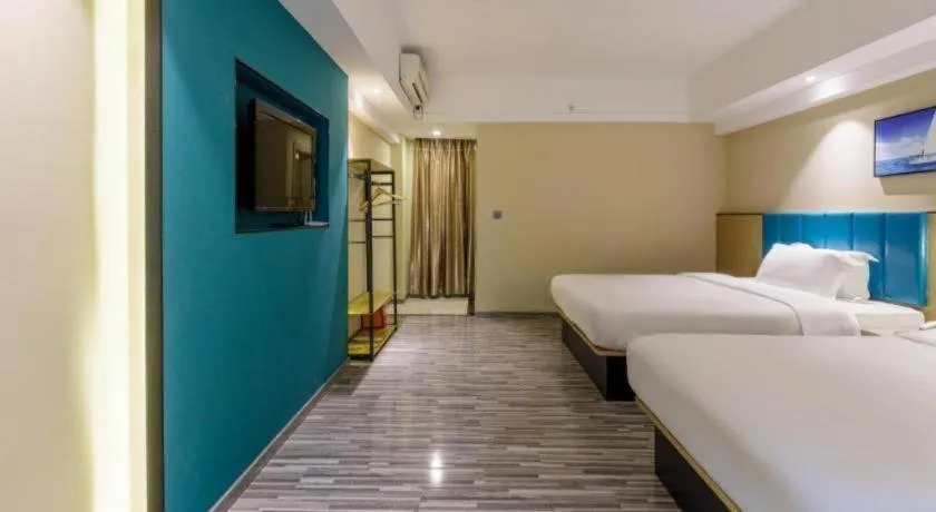 Bed in Jingtu hotel zhanjiang dingsheng plaza store