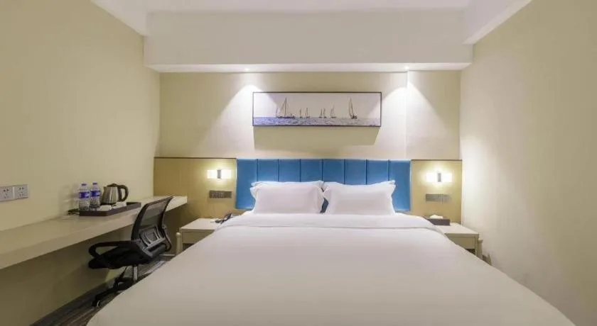 Bed in Jingtu hotel zhanjiang dingsheng plaza store