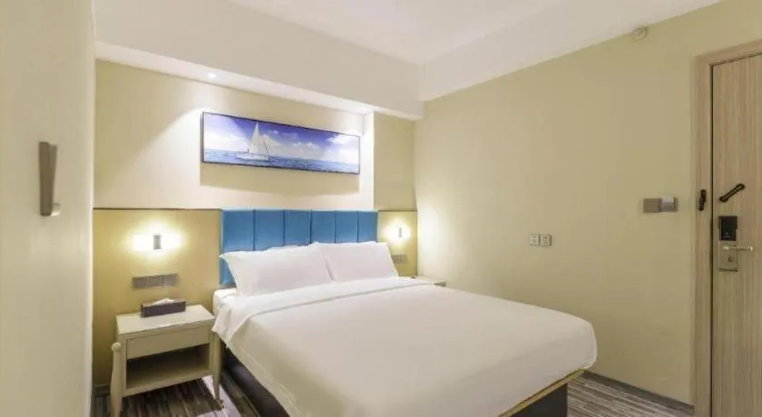 Bed in Jingtu hotel zhanjiang dingsheng plaza store