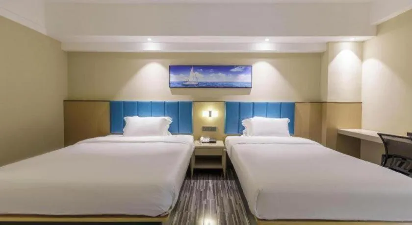 Bed in Jingtu hotel zhanjiang dingsheng plaza store