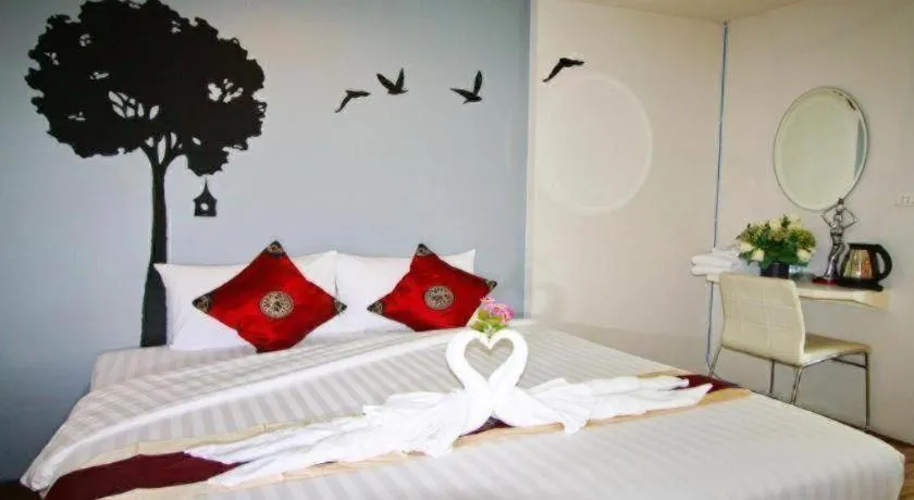 Bed in Royal King Suite