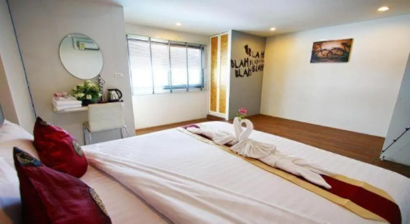 Bed in Royal King Suite