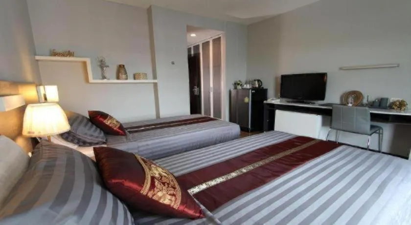Bed in Royal King Suite