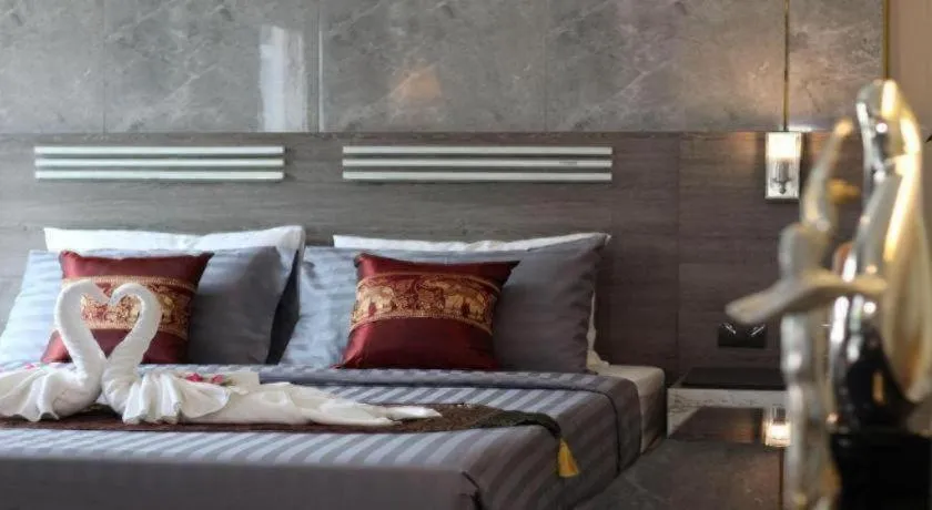 Bed in Royal King Suite